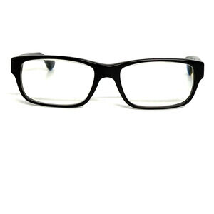 Prada Eyeglasses VPR 16M 1AB-1O1 Black Rectangle FRAMES ONLY 53-16 140 H19150